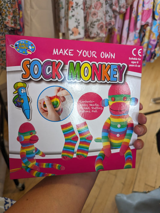 Make your own Sock Monkey