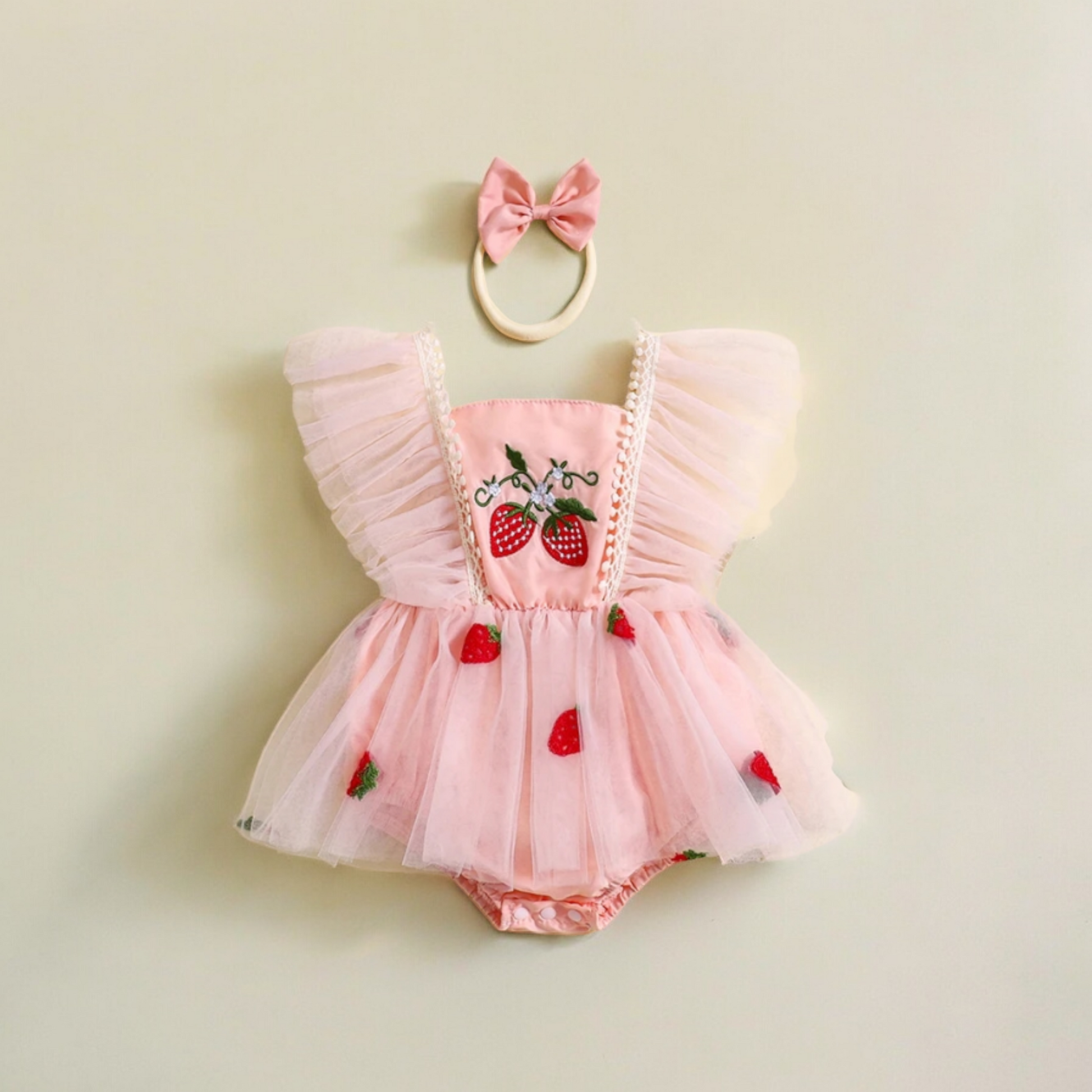 Strawberry Romper