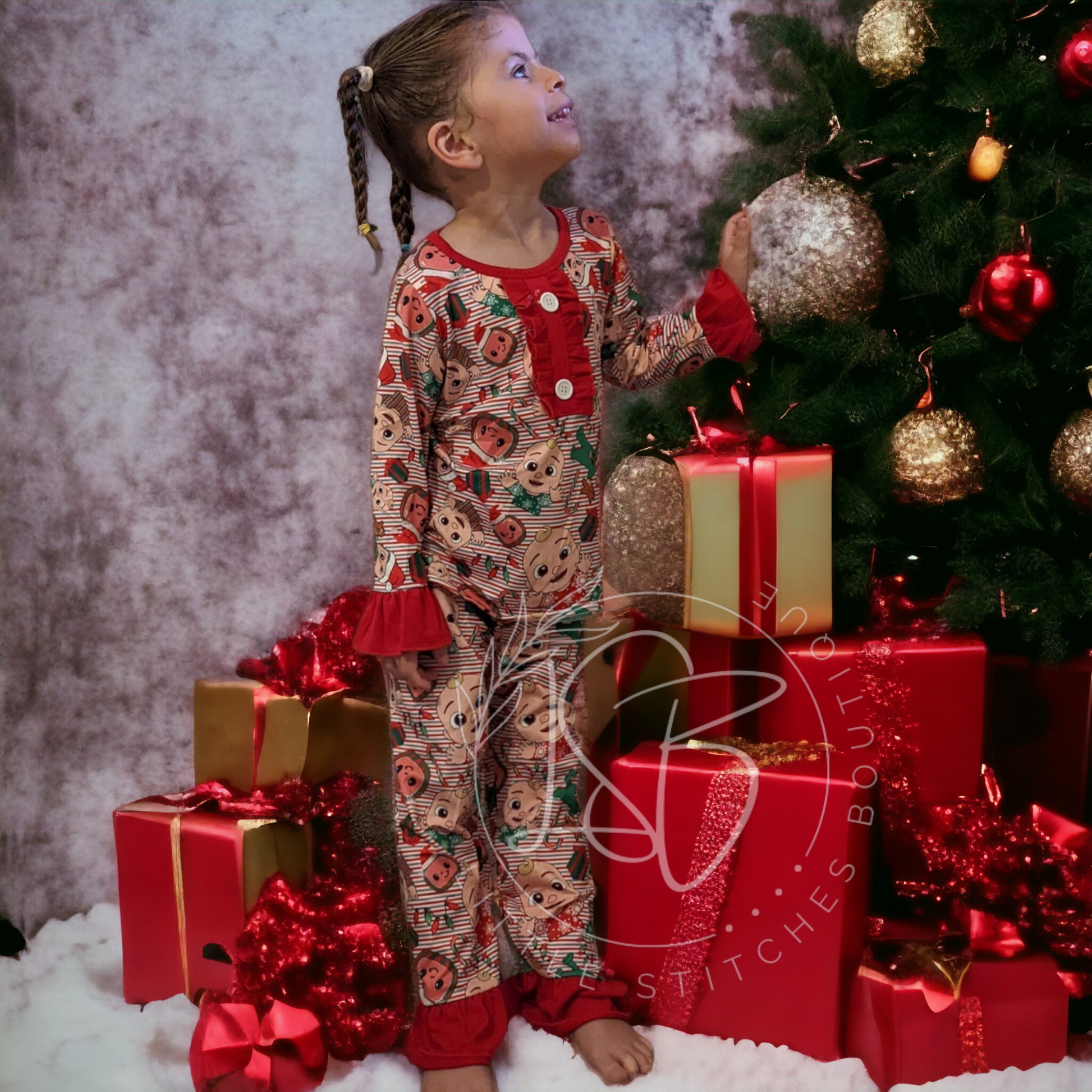Girls Christmas Pyjamas - Pre Order