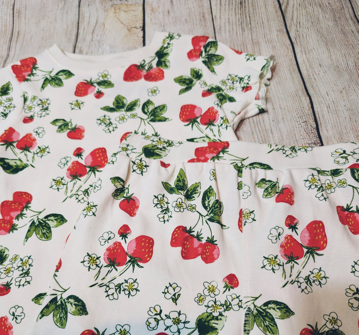 Ex N-xt Strawberry Print Shorts Pyjamas