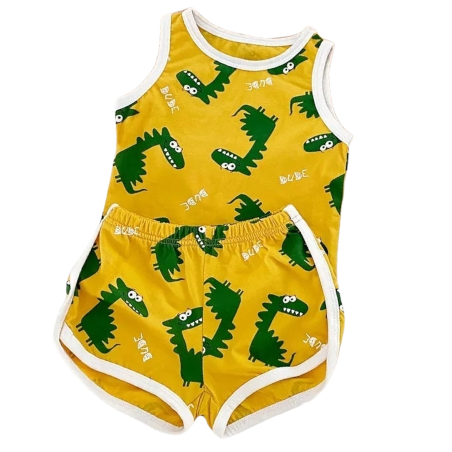 Dinosaur Shorts Set