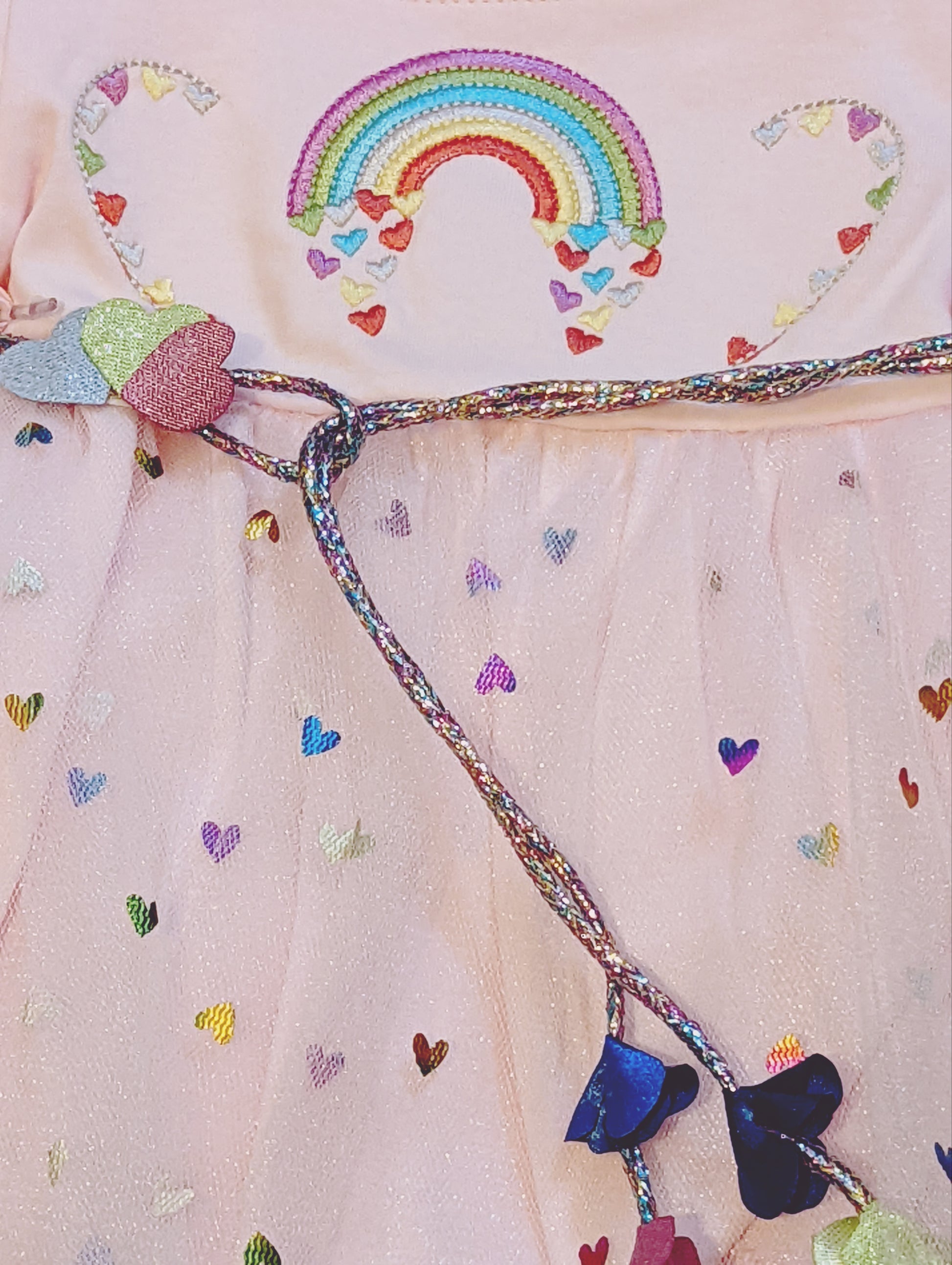 Rainbow Love Heart Dress