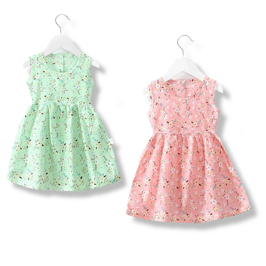 Summer Floral Dress [Little Stitches Boutique]