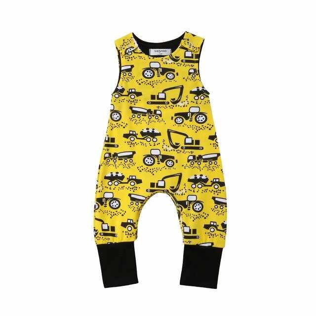Digger/Motobike Rompers [Little Stitches Boutique]